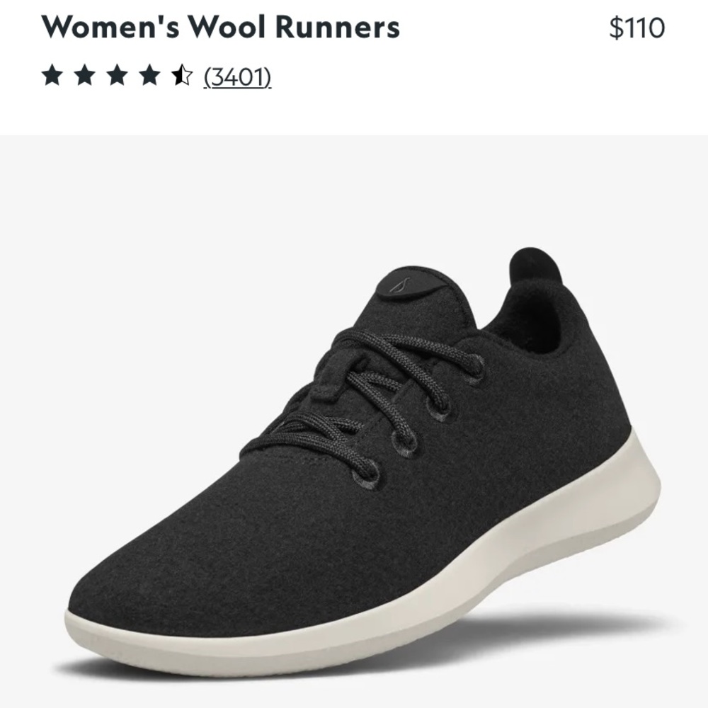 Allbirds Wool Runners Size 8